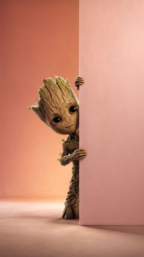 Create an original, newly composed image based on this scene description: This is an animated picture. The picture is of